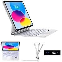 JUQITECH Capa Magic Keyboard para iPad 11ª geração (A16, 2025) e