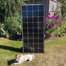 Image of 200 Watt Mono Solar Panel, Portable Power Solution for Camping, Travel, Outdoor Backup