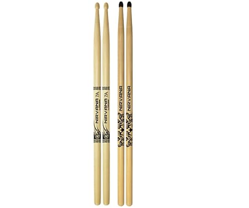 Baqueta 7A e 7A Nylon Nirvana Eco BIO Liverpool Kit