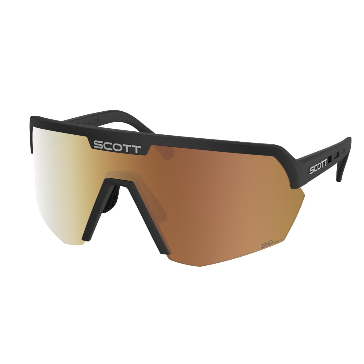 Scott Sport Shield LS Wechselscheiben Fahrradbrille schwarz/Gold Chrome