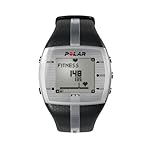 POLAR FT7 Men's Heart Rate Monitor Watch M- XXL Strap (Black/Silver)