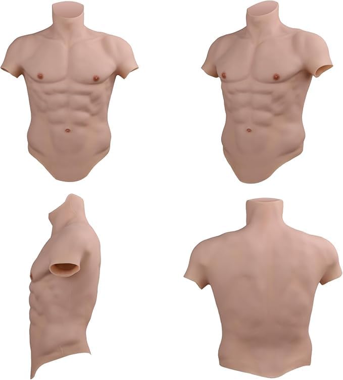 シリコン製 ファスナー付き筋肉スーツ コスプレ衣装 Amazon.co.jp