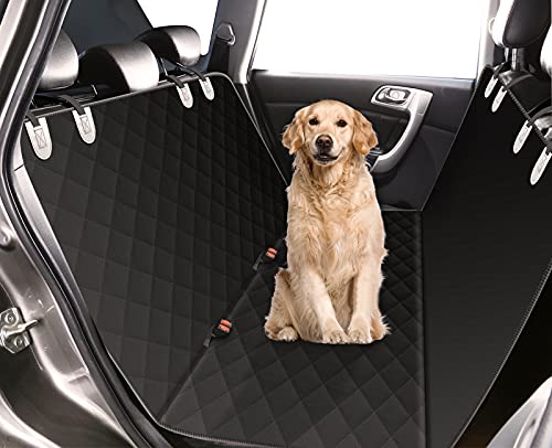 Alfheim Dog Nonslip Back Seat Cover with Anchors and Adjustable Pet Dog Car Seat Belt - Image 9