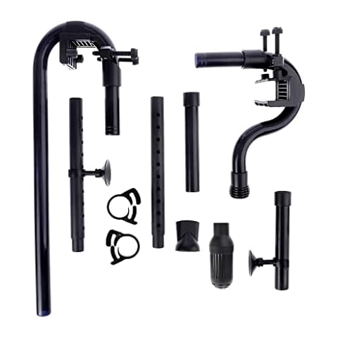 WANGCL Aquarium Water Inlet Outlet Tube Kit, Fish Tank External Filter, Water Pipe Fittings, Water Inflow Outflow Tube, External Aquarium Tube, Fish Tank Filter Parts Cover
