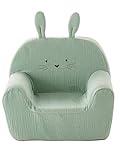  VERTBAUDET Fauteuil en Mousse Lapin Vert TU