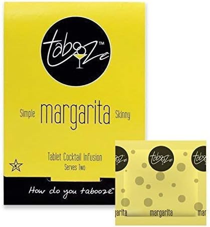 Tabooze Sugar Free Cocktail & Drink Mixer Tablets (Margarita, 8 Tablets)