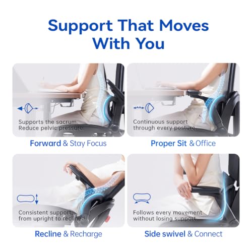 Image of SIHOO B300 PRO Ergonomic Office Chair, High Back Mesh Computer Chair with Wide Headrest, 6D Flip-Up Rotatable Armrests, Adaptive Lumbar Support, 135 Reclining Home Office Desk Chair, Soft Black