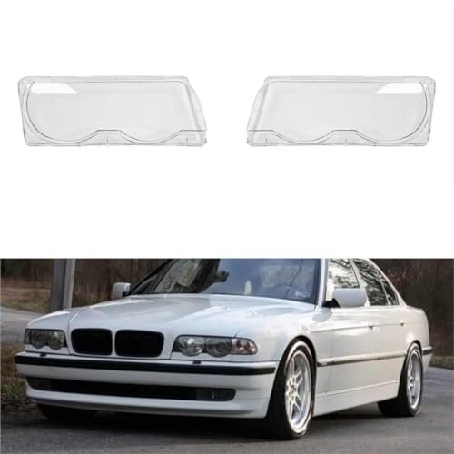 Carcasa de faro para reparar el plástico roto del frontal de BMW Serie 7 E38 años 1999 a 2001 4