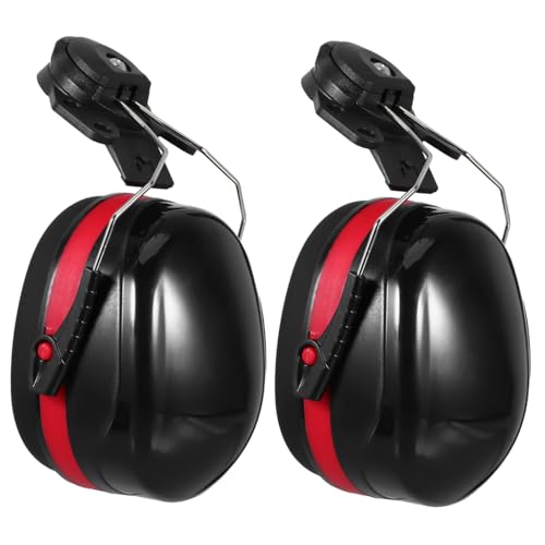 Cache-oreilles antibruit pour casque de chantier afin de travailler en sécurité