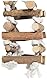 Trixie 5886 Natural Living Turm mit Tauen, 34 cm