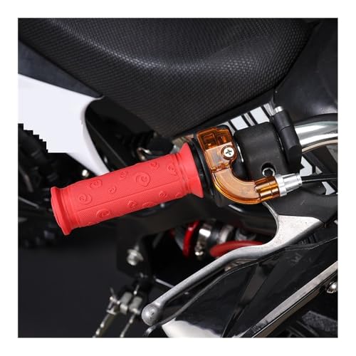 Poignée moto guidon rotative anti-blocage avec câble pour 49cc - 6