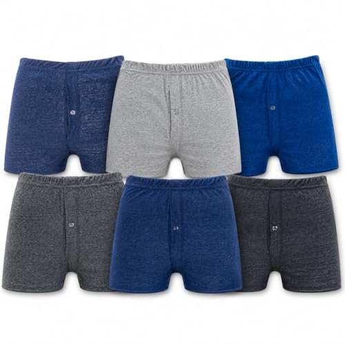 Calzoncillos bóxer de algodón para hombre que evitan rozaduras gracias al ajuste holgado