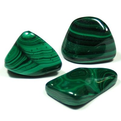 Tumbled Malachite(1" - 1-1/2") - 1pc.