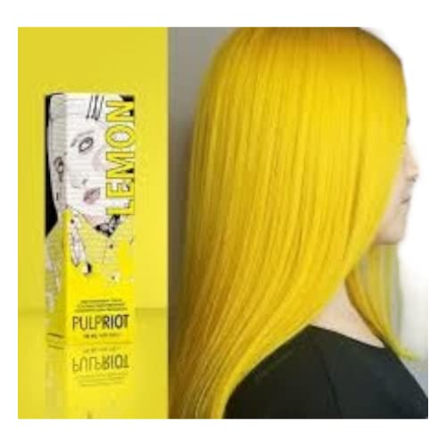 Pulp Riot Semi-Permanent Hair Color 4Oz- Lemon #TOP3