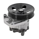 LGXSHOP Power Steering Pump with Pulley Fit for Mercedes W204 C300/C350/C207 E350/E550 - OE# 0054669501 (No Sensor and Reservoir Included)