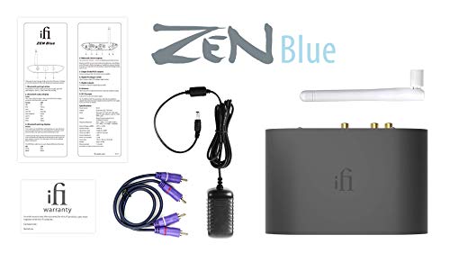 Ifi Zen Blue Hifi Bluetooth Receiver Desktop Dac/Adapter - Wireless Input/Outputs - Optical/Coaxial/Spdif/Rca / 4.4 Balanced - Audio System Upgrade (Unit Only) #TOP6