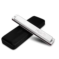 Harmonica 28 Hole Polyphonic Beginner Practice Adult Professional Playing Musical Instrument (Color : Gold Size : C Key… - Les Beatles, Paul McCartney, John Lennon, RIngo Starr, George Harrison