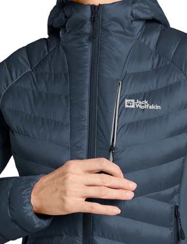 Jack Wolfskin Damen Routeburn Pro Ins Jkt W, Midnight Sky, L EU – Ansicht 7