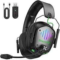 Skapendy Auriculares para juegos con micrófono compatibles con