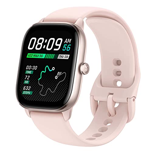 Amazfit GTS 4 Mini - フラミンゴ ピンク スマートウォッチ