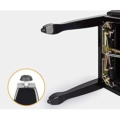 TEmkin Tabouret de Piano, Banc de Piano réglable en Hauteur, Tabouret de Piano de Luxe, avec Coussin en Cuir rembourré Confortable, adapté aux Enfants et aux Adultes - Les Beatles, Paul McCartney, John Lennon, RIngo Starr, George Harrison TEmkin Tabouret de Piano, Banc de Piano réglable en Hauteur, Tabouret de Piano de Luxe, avec Coussin en Cuir rembourré Confortable, adapté aux Enfants et aux Adultes – Image 2