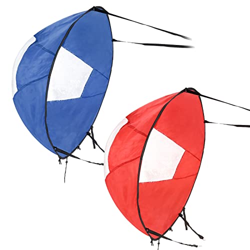 Dyna-Living Kayak Sails(Blue)+Kayak Sails(Red) #TOP18