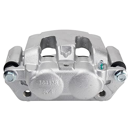 Image of TRQ Rear Left Brake Caliper w /Bracket Drivers Side | For 2005-2012 Ford F-350 Super Duty 2011-2012 F-450 Super Duty