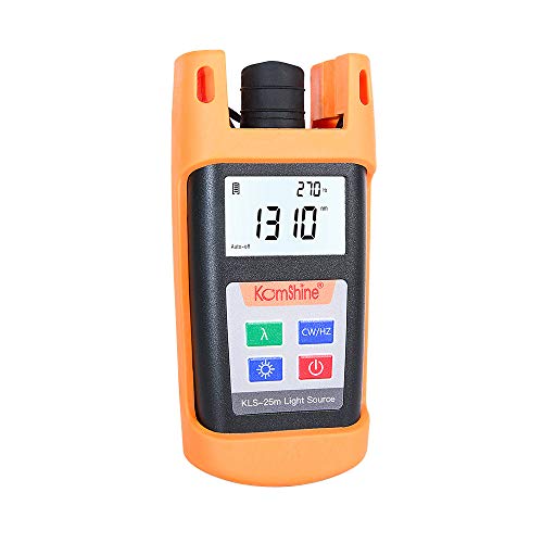 Handheld Optical Light Source Mini Type OLS KomShine KLS-25M SM 1310/1550nm Handheld LED Lighting