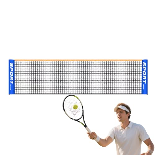 Neta de bádminton portátil, Neta de tenis portátil - Altura Neta de voleibol para niños ajustables - Equipo de tribunal de tenis, accesorio de entrenamiento de fitness deportivos para uso interno al a