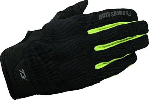 バイク ウェア TSG-43B プロテクションMグローブ Black/Neon #XXL 22034314 取寄品