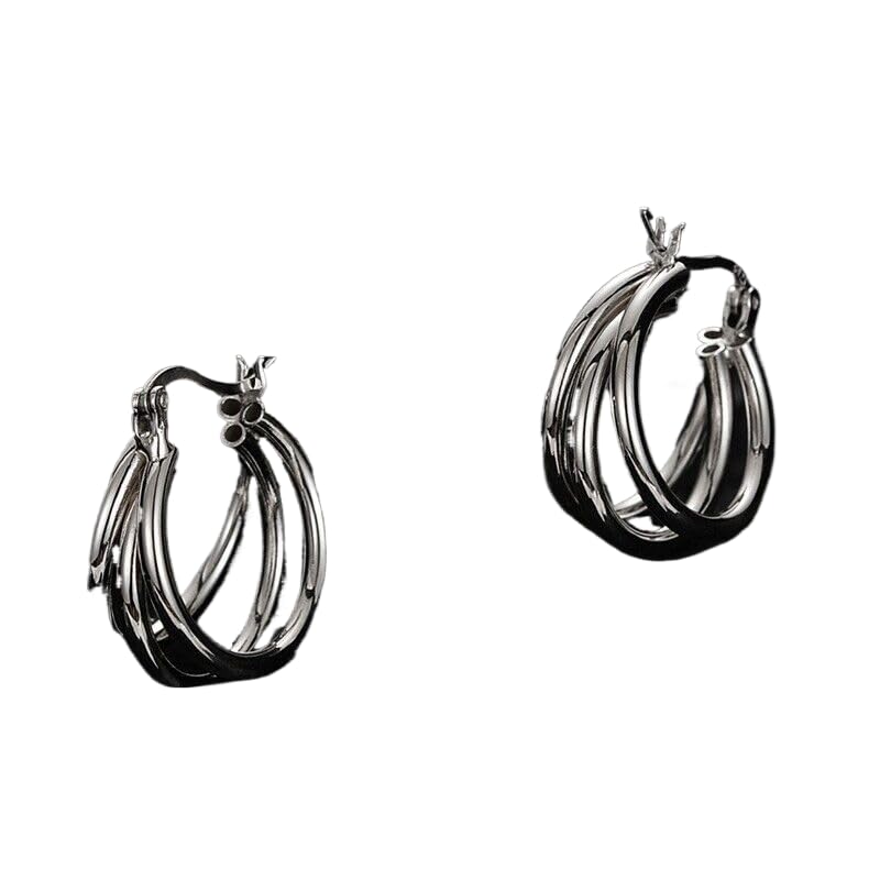 Boucles d'oreilles cerceaux femmes créoles géométrie pour filles