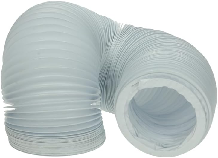 Flexible White Steam Evacuation Dryer 6000 x 150 mm