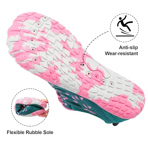 Image of XIHALOOK Athletic Hiking Water Shoes Womens Mens Quick Dry Barefoot for Beach Walking Kayaking Surfing Training