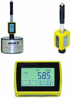 Phase II PHT-3300 Mini-Integrated Portable Hardness Tester, 200-900 HL Measuring Range, 6.125