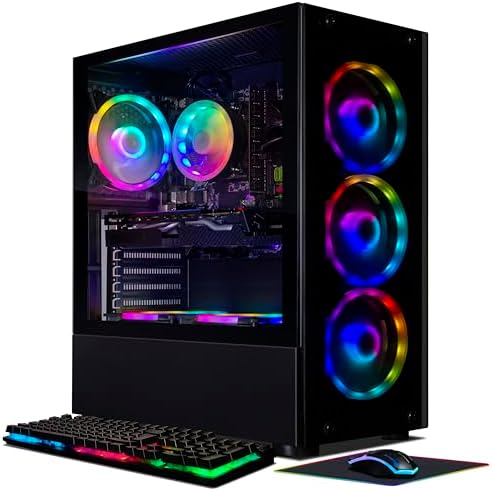 STGAubron Gaming PC Desktop, GeForce RTX 2060 Super 8G GDDR6, Intel Core i7-6...