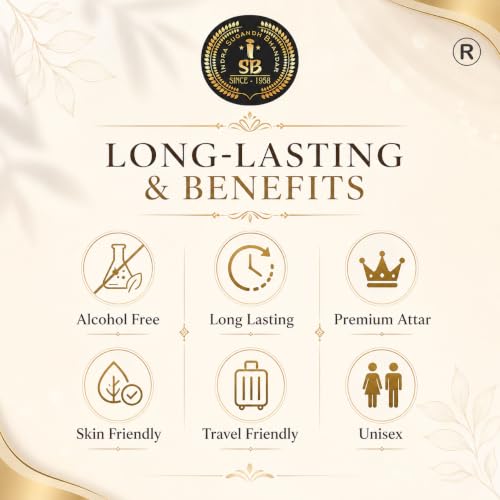 Image of INDRA SUGANDH BHANDAR Attar For Men and Women 121 VIP For Men 24 Hours Long Lasting & Alcohol Free Itra /Ittar 3ml Rollon Pack