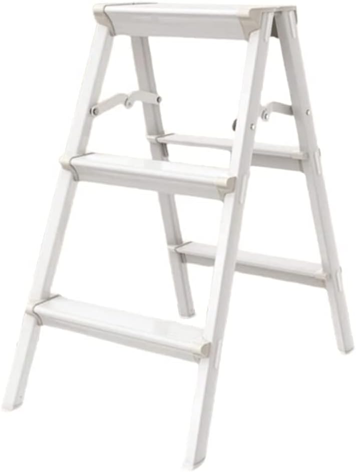 Fashion Reinforced Telescoping Ladders, A-Frame Folding Ladder, Aluminum Alloy Bearing 330lb Home Step Ladders