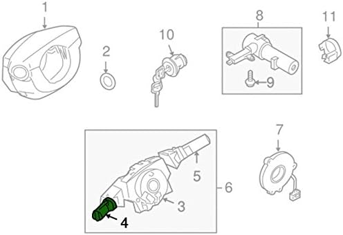 Nissan 25540-7S002 Signal Switch