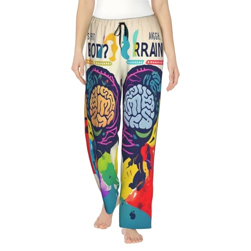 Pantalon de pyjama femme résolvant le manque de confort nocturne grâce à sa coupe ample fluide