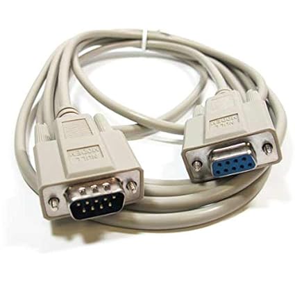 SF Cable, 10ft DB9 M/F Null Modem Cable