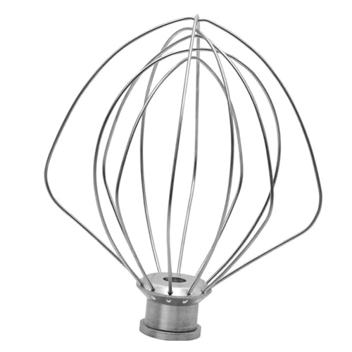 KN256WW 6-drutowy bicz kompatybilny z KitchenAid 6QT Miska-Lift Mikser stojący, mieszadło do kremu jajecznego, ciasta majonez ze stali nierdzewnej