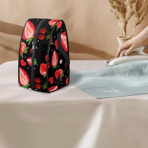 COEQINE Cute Strawberry Dustproof Iron Carrier Protective Sleeve Adds Joy To Garment Care Routine for Small Spaces Foldable Travel Storage Bag3