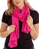 KOMBINIERBAR - Individuell verwendbar als Schal Bandana Hijab Umschlagtuch Halstuch Palituch Batik Schal Stola Multfunktionstuch und noch viel mehr - Verschiedene Farbmodelle für verschiedene Anwendungsfälle