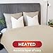 Sunbeam Royal Ultra Fleece Heated Electric Blanket King Size, 90
