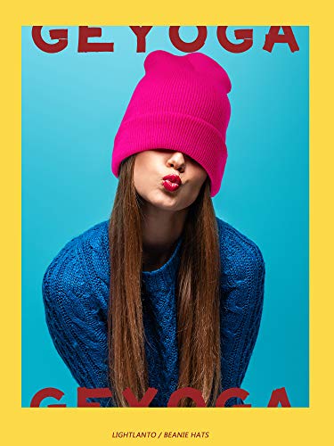 Gorro beanie de punto para excursiones y colegio pack de 6 unidades cómodas 4