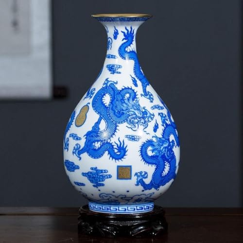 Vase en céramique chinoise pour briser la monotonie d'une décoration intérieure trop neutre - 3
