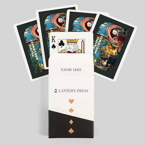 Baraja de Cartas Poker 52 Naipes Tamaño Póker miniatura 6