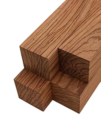 Zebrawood Lumber Square Turning Blanks (4pc) (2" x 2") (2" x 2" x 18")