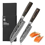 CADEAU D’EXCEPTION : Présenté dans son élégante boîte-cadeau, ce set allie présentation soignée et fonctionnalité. Cadeau idéal pour un chef, un amateur éclairé ou un collectionneur, il s’offre avec style à l’occasion d’un anniversaire, d’un mariage ou des fêtes. Alliant art de la coutellerie et utilité au quotidien, il marque les esprits par son esthétique et son excellence.