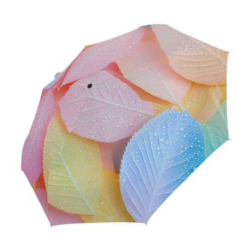 Parasol compact avec protection UV et parapluie portable imperméable - 2